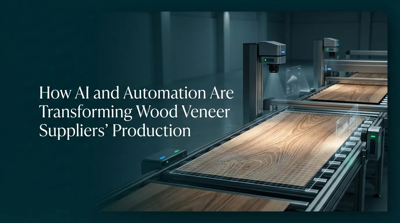 How AI and Automation Are Transforming Wood Veneer Suppliers' Production