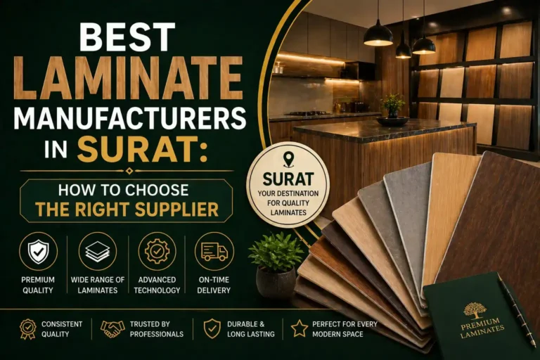 Best Laminate Manufacturers in Surat: How to Choose the Right Supplier