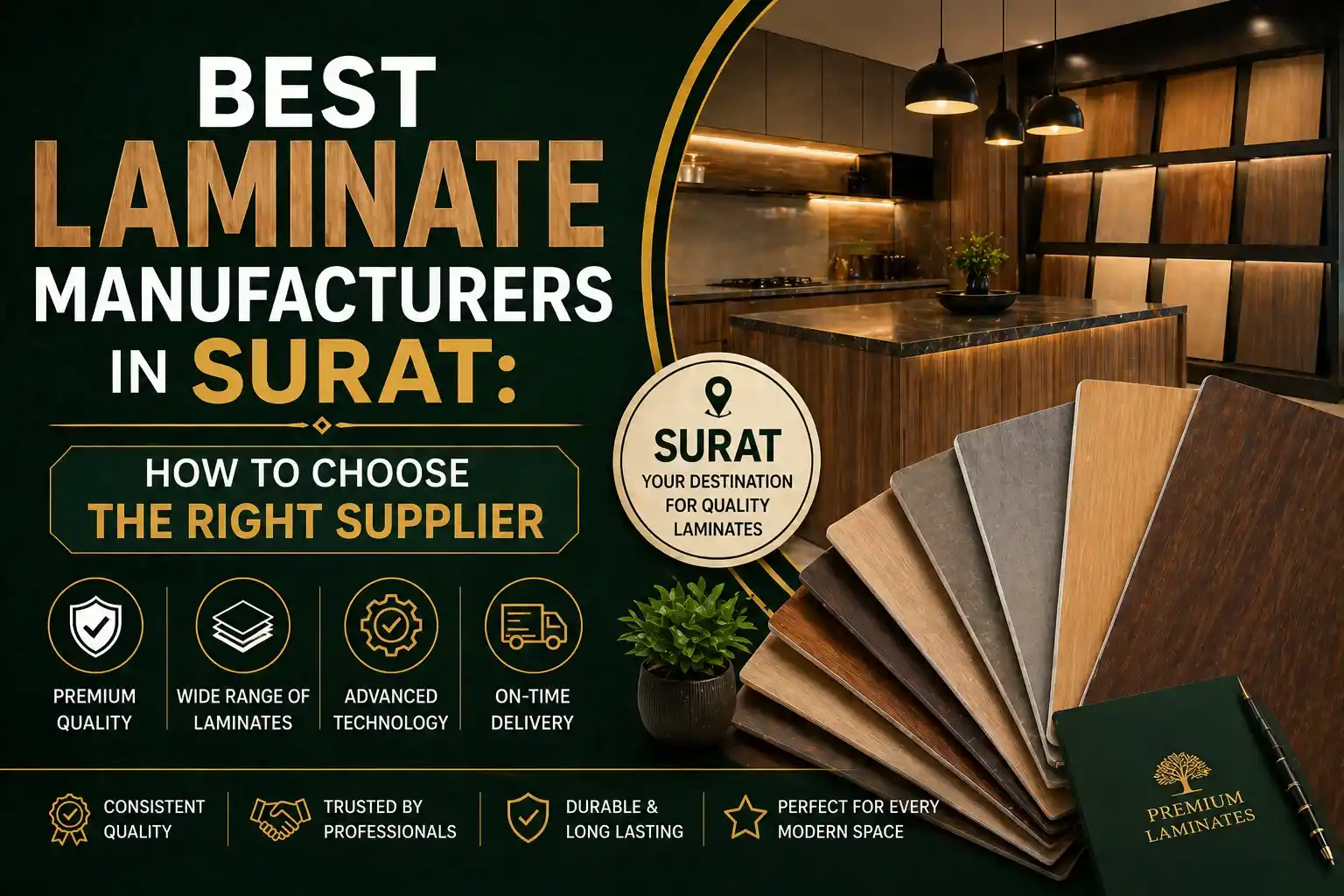 Best Laminate Manufacturers in Surat: How to Choose the Right Supplier