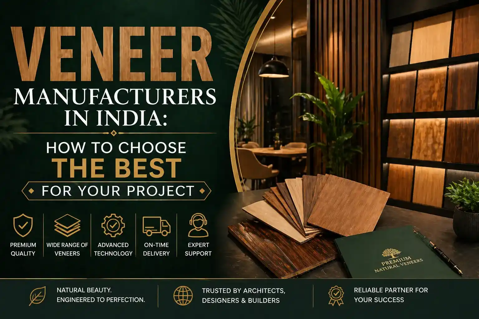 Veneer Manufacturers in India: How to Choose the Best for Your Project