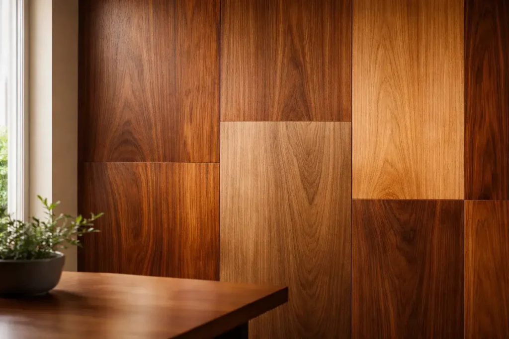 veneer color and texture variation issue in interior panels